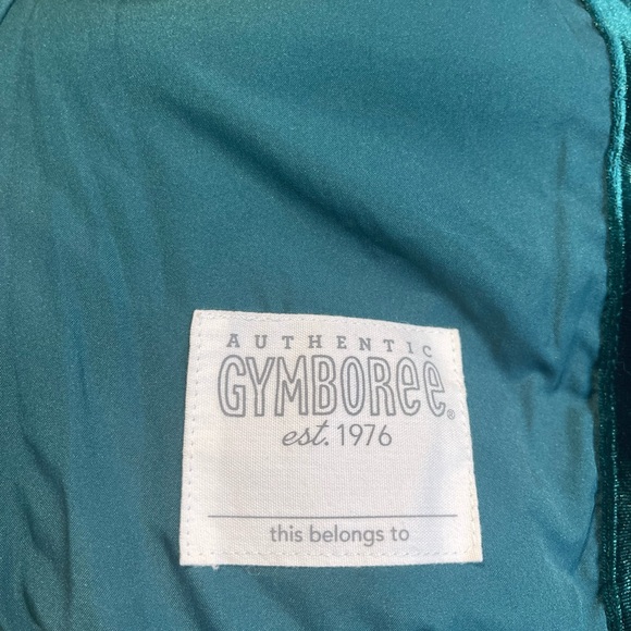 GYMBOREE BABY Teal Holiday Puffer Jacket w/ Hoodie Size 2T - Picture 4 of 6